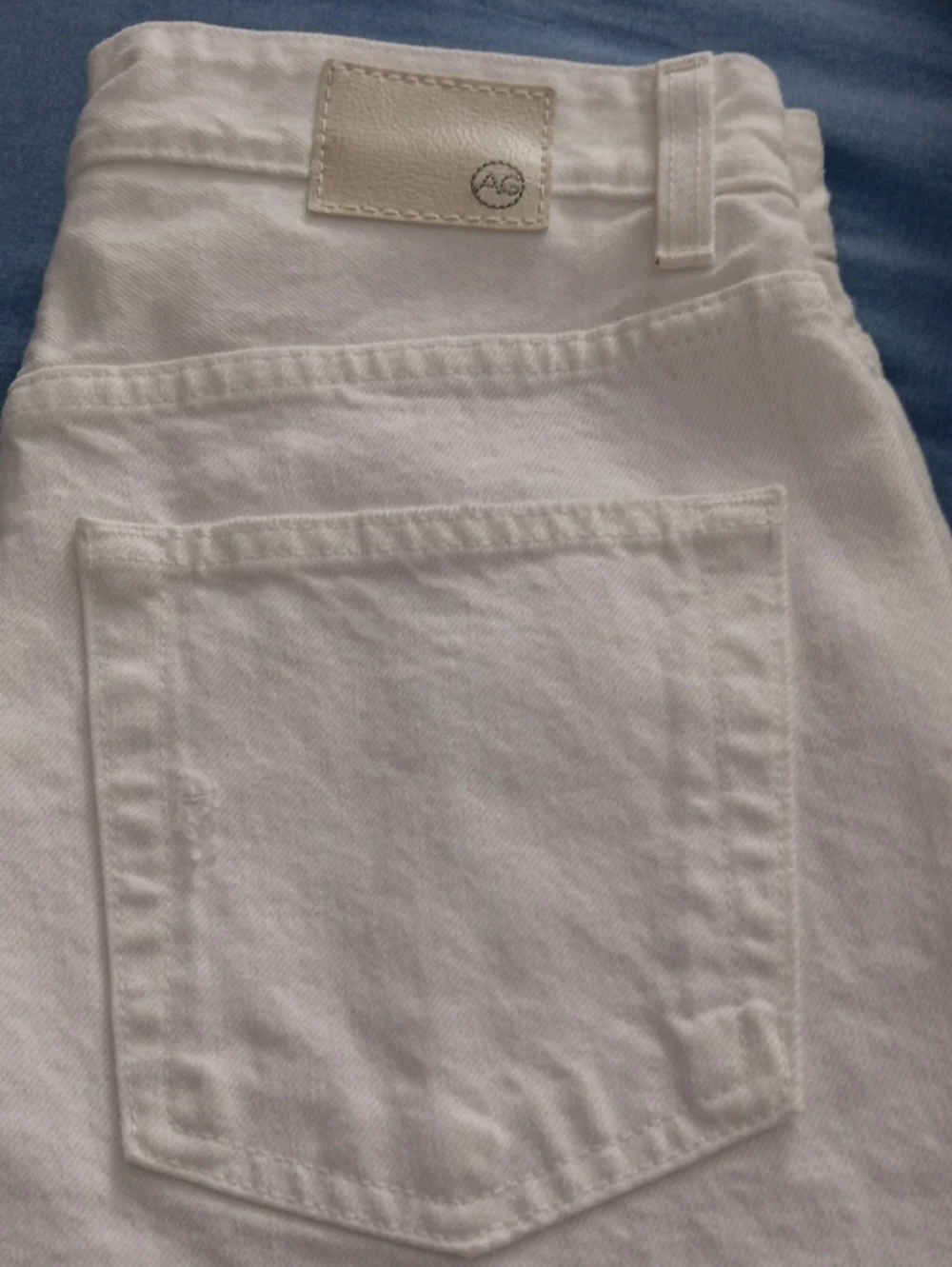 AG Adriano Goldschmied Clove High Rise Baggy Denim Shorts #3771